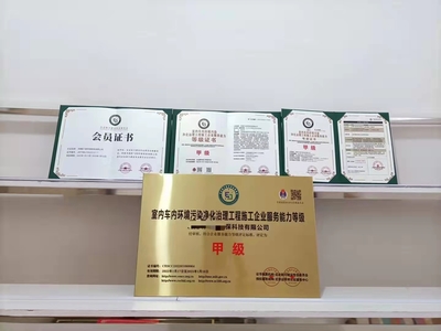 室內(nèi)車內(nèi)環(huán)境污染凈化治理工程企業(yè)服務(wù)能力等級證書咨詢申報指南
